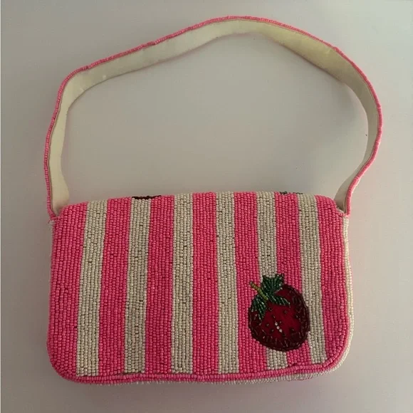 NWOT Anthropologie The Fiona Beaded Bag - Picture 8 of 14